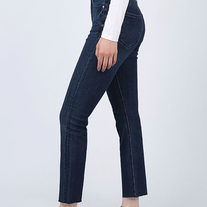 [BUNJANG] PLAC Jeans HART K06 Dark Blue Denim Jeans / [새상품]플랙진 여성 HART K06 스트레이트 다크블루 데님 청바지