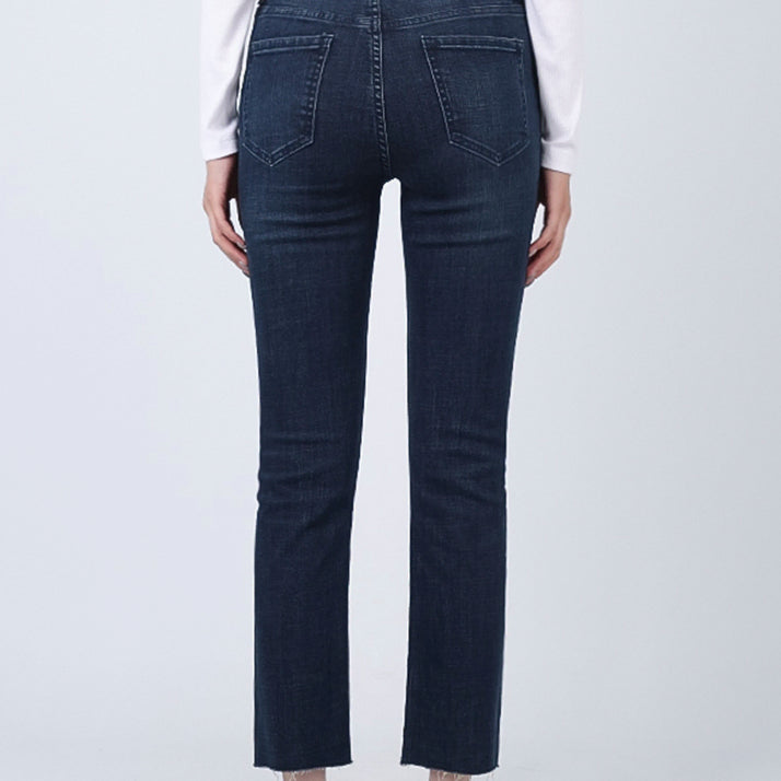 [BUNJANG] PLAC Jeans HART K06 Dark Blue Denim Jeans / [새상품]플랙진 여성 HART K06 스트레이트 다크블루 데님 청바지