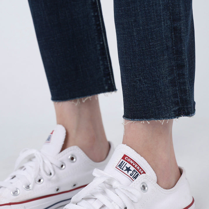 [BUNJANG] PLAC Jeans HART K06 Dark Blue Denim Jeans / [새상품]플랙진 여성 HART K06 스트레이트 다크블루 데님 청바지