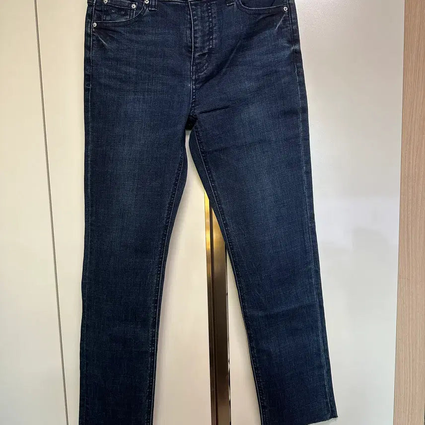 [BUNJANG] PLAC Jeans HART K06 Dark Blue Denim Jeans / [새상품]플랙진 여성 HART K06 스트레이트 다크블루 데님 청바지