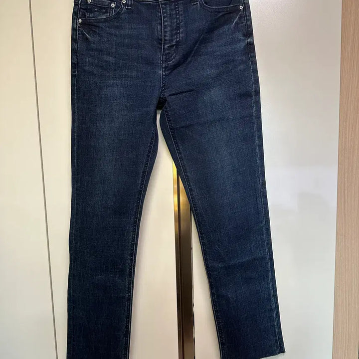 [BUNJANG] PLAC Jeans HART K06 Dark Blue Denim Jeans / [새상품]플랙진 여성 HART K06 스트레이트 다크블루 데님 청바지