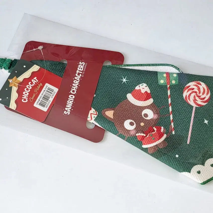 [BUNJANG] Sanrio Chococat Holiday Pop-up Store POB Hand Towel / 초코캣 핸드타올 산리오 홀레데이 팝업스토어 특전