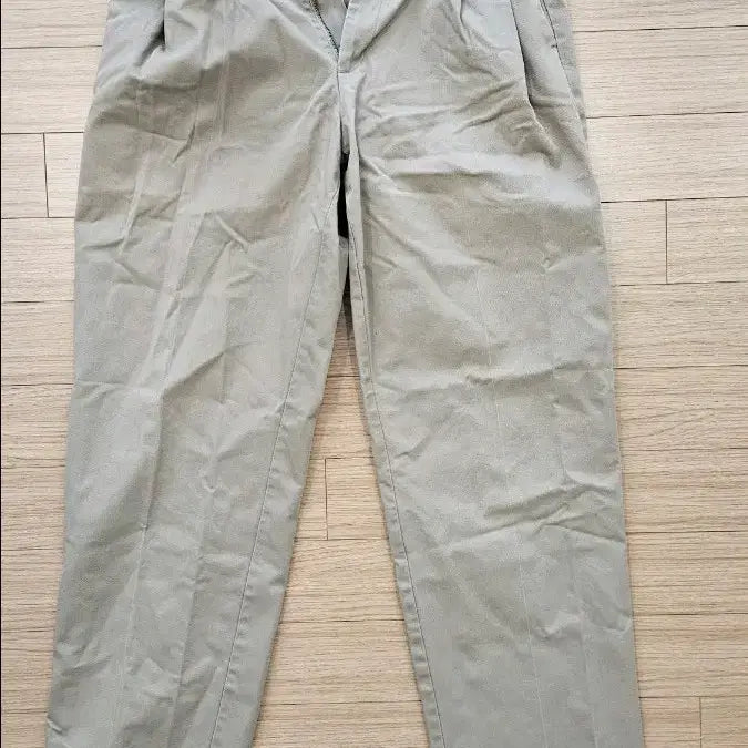 [BUNJANG] Beige Cotton Pants (26-27) / 베이지 코튼팬츠 (26~27)