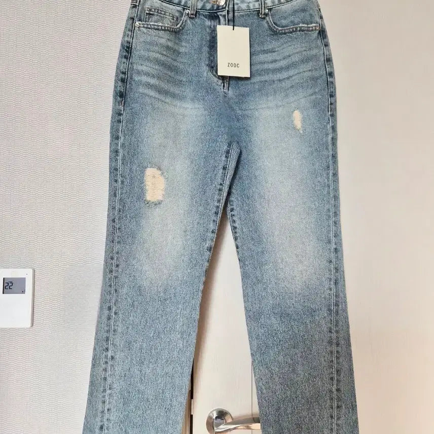 [BUNJANG] JUKE Distressed Denim Pants Premium Jeans / [미착용 새제품] 쥬크 디스트로이드 데님 팬츠 (프리미엄진)