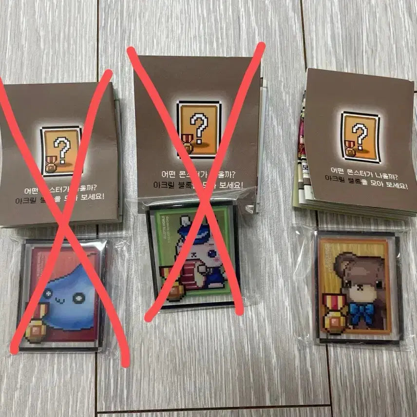 [BUNJANG] MapleStory Acrylic Block / 잠실 롯데월드 메이플 아크릴 블록 가챠