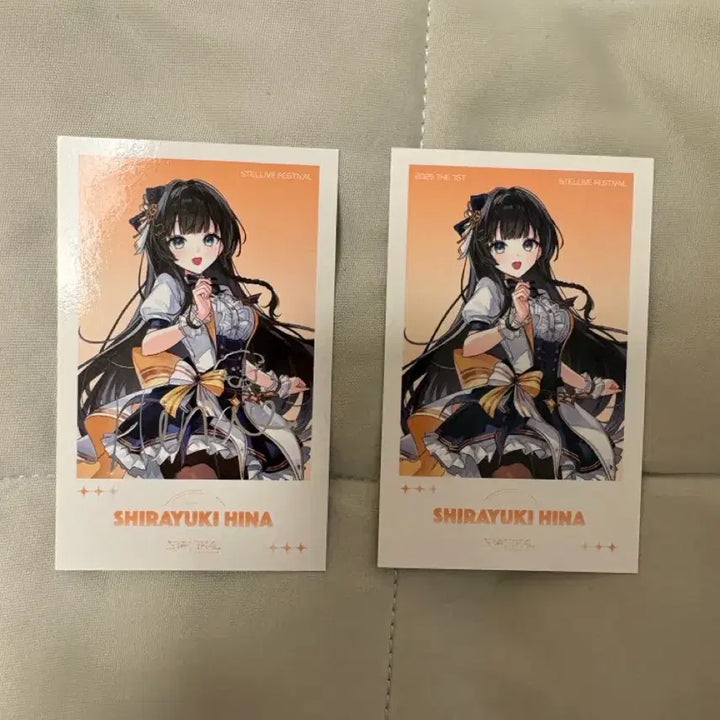 [SOLD OUT] 스텔라이브 히나 스페셜 +일반 체키카드