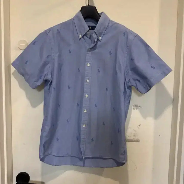 [BUNJANG] Polo Ralph Lauren Pony Embroidery Short Sleeve Shirt / 폴로랄프로렌 포니 자수 반팔 셔츠