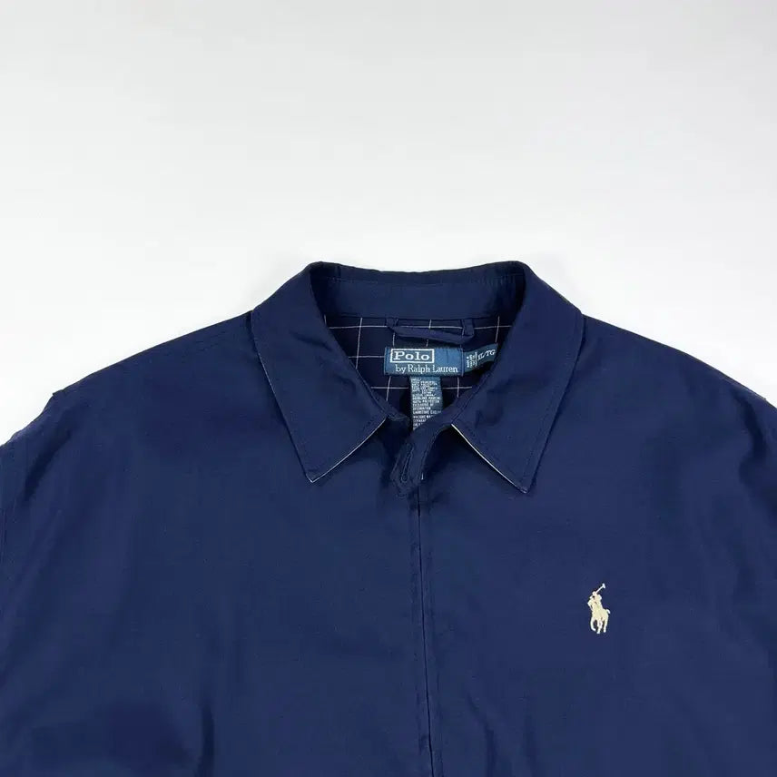 [BUNJANG] Polo Ralph Lauren Classic Baracuta Blouson Jacket Navy / (XL) 폴로 랄프로렌 클래식 바라쿠다 블루종 자켓 네이비