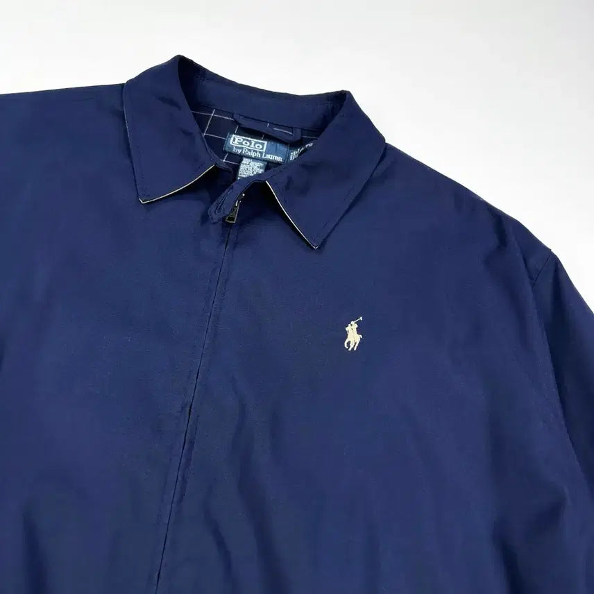 [BUNJANG] Polo Ralph Lauren Classic Baracuta Blouson Jacket Navy / (XL) 폴로 랄프로렌 클래식 바라쿠다 블루종 자켓 네이비
