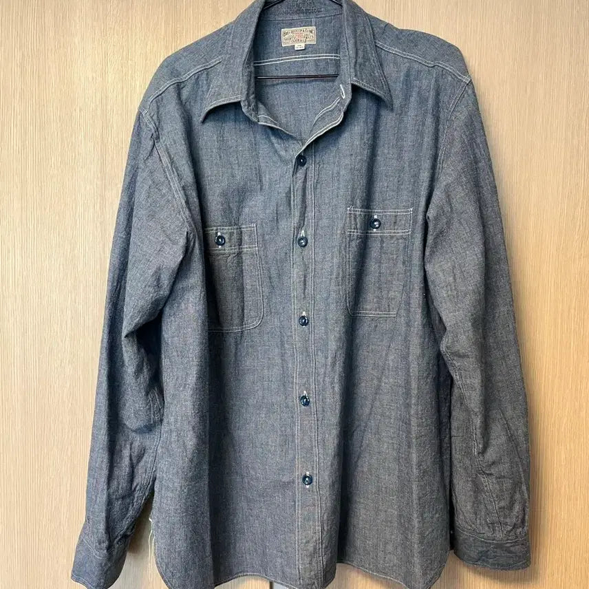 [SOLD OUT] 버즈릭슨 샴브레이 셔츠 XXL