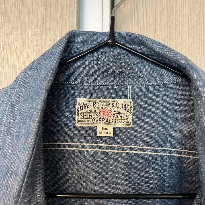 [SOLD OUT] 버즈릭슨 샴브레이 셔츠 XXL