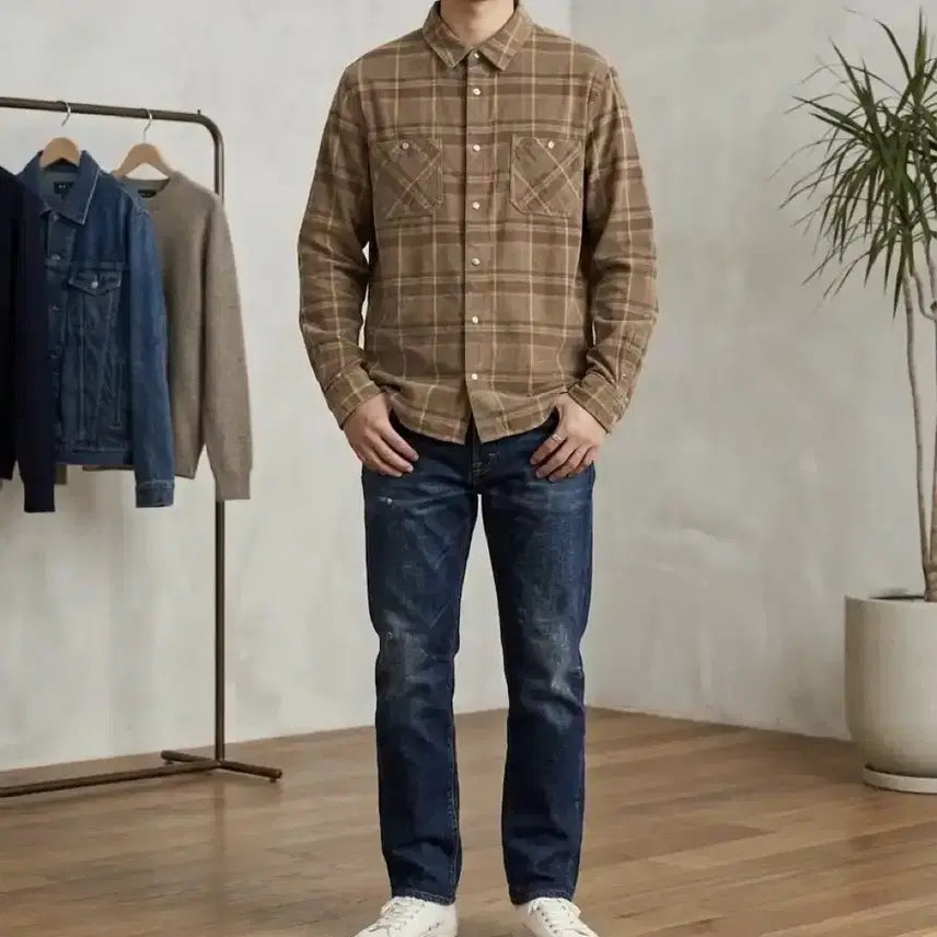 [BUNJANG] APC Corduroy Western Shirt / APC 아페쎄 코듀로이 웨스턴 셔츠