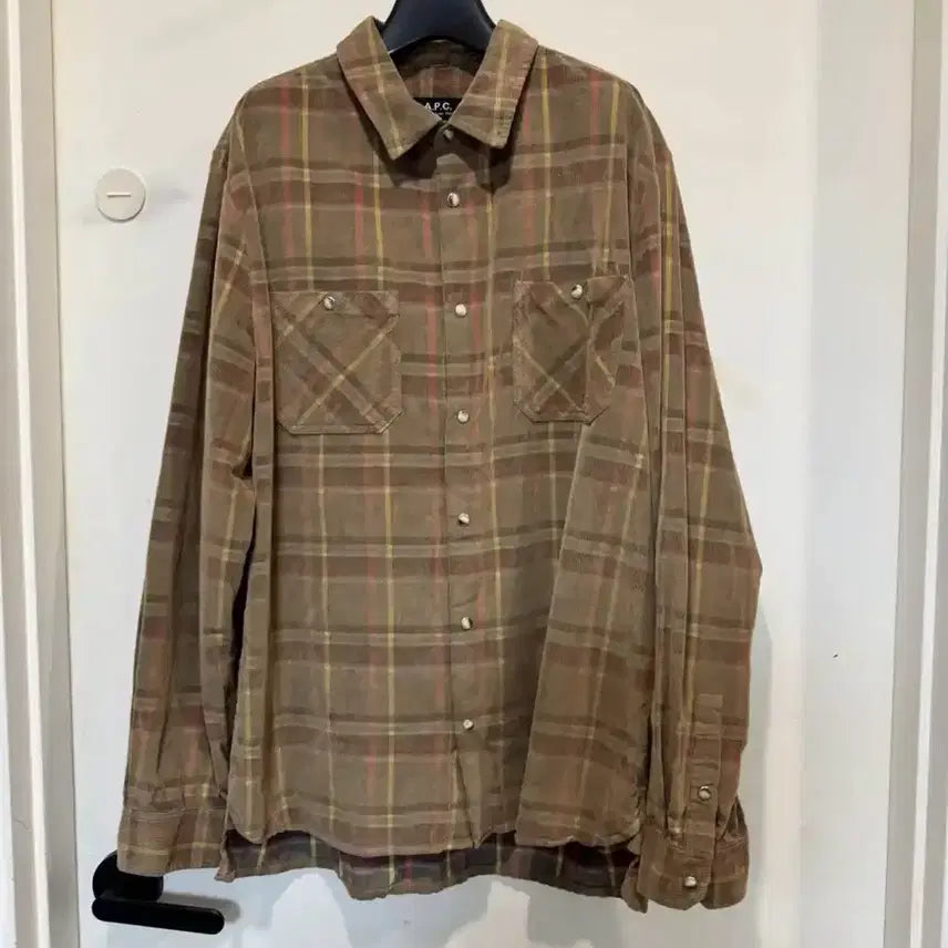 [BUNJANG] APC Corduroy Western Shirt / APC 아페쎄 코듀로이 웨스턴 셔츠