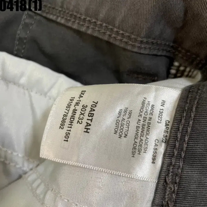 [BUNJANG] Wrangler Relaxed Fit Workwear Cargo Pants Grey 30 / 랭글러  릴렉스핏 워크웨어 카고팬츠 바지 팬츠 그레이 30