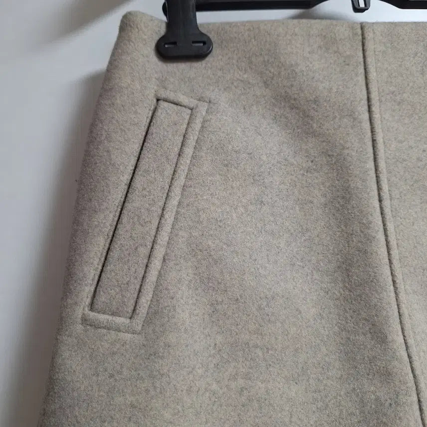 [BUNJANG] Spao Wool Mini Skirt / (1회 착용)스파오 모직 겨울 베이직 미니 스커트