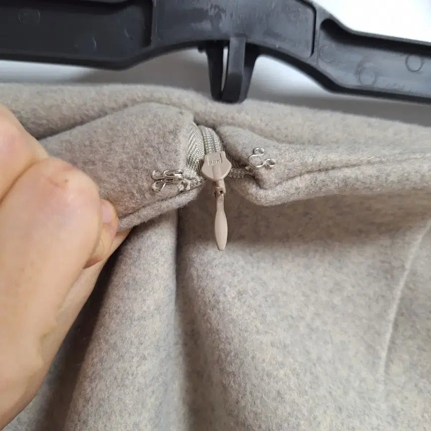 [BUNJANG] Spao Wool Mini Skirt / (1회 착용)스파오 모직 겨울 베이직 미니 스커트