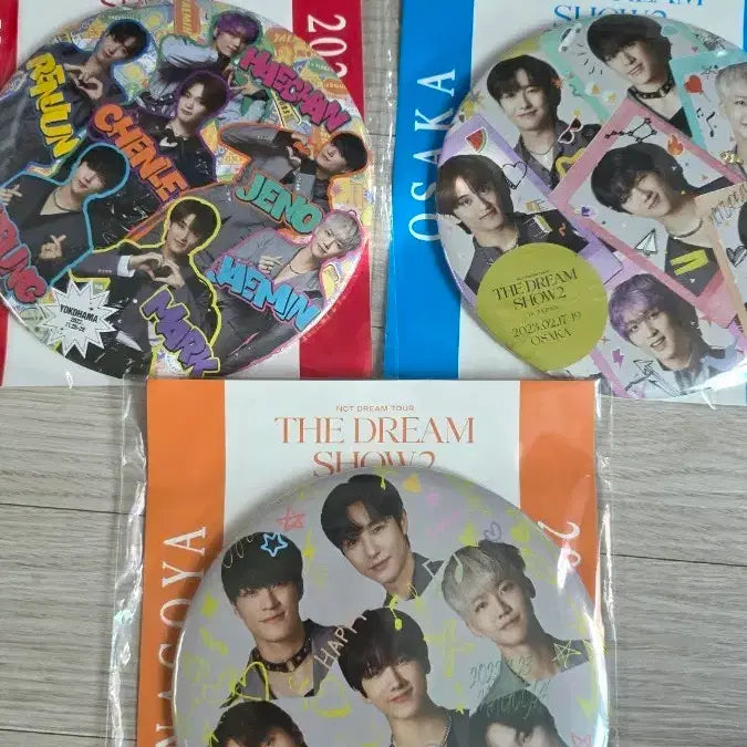 [BUNJANG] NCT Dream Show 2 Tour Badge Set / NCT DREAM SHOW 2 투어 뱃지 세트