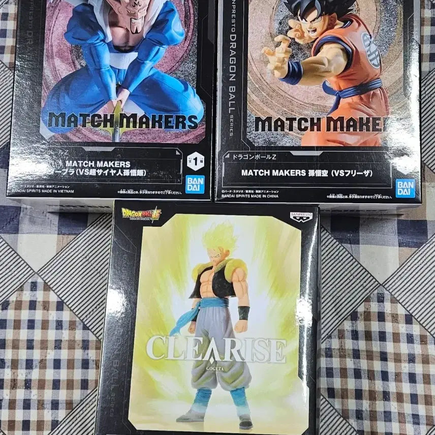[BUNJANG] Dragon Ball Debura Son Goku Gogeta Figure Set / 드래곤볼 데브라 손오공 Gogeta 피규어 세트