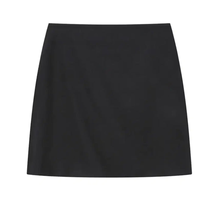 [BUNJANG] Miseki Seoul Layered Skirt Black / 미세키서울 레이어드 스커트 블랙