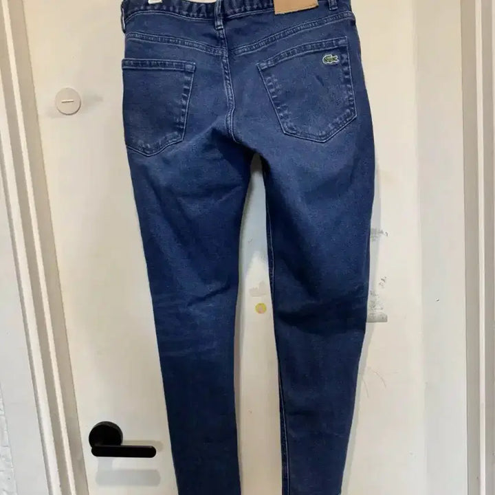 [BUNJANG] Lacoste Tapered Denim Pants / 라코스테 테이퍼드 데님 팬츠