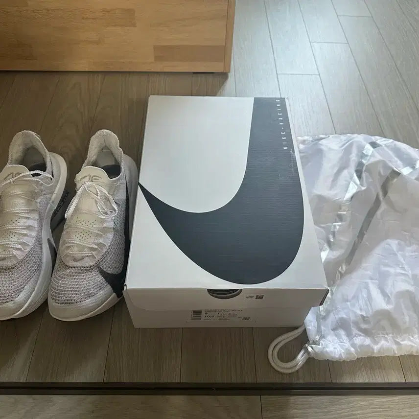 [BUNJANG] Nike Air Zoom Alphafly Next% 3 White Pure Platinum 270mm Running Shoes / 나이키 에어 줌 알파플라이 넥스트% 3 화이트 퓨어 플래티넘 270사이즈