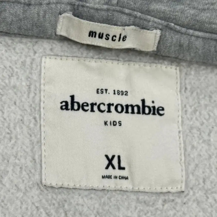 [SOLD OUT] (걸즈XL) 아베크롬비 og 걸즈 y2k 슬림핏 후드집업 그레이