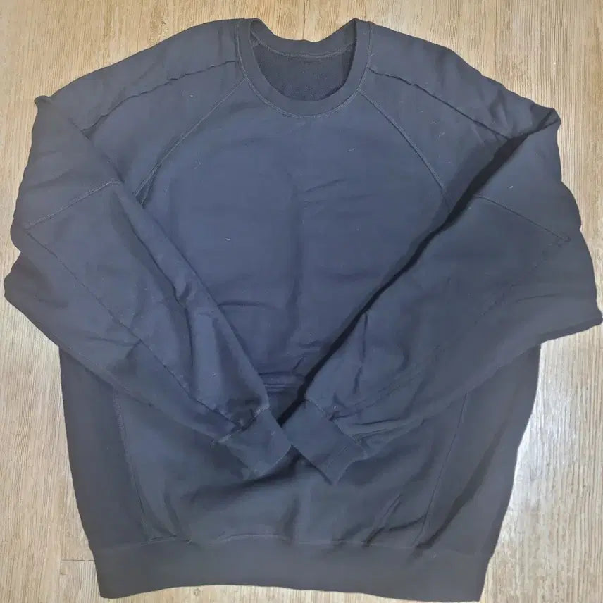 [BUNJANG] Ilcorso Reversible Contrast Sweatshirt - Large / 일꼬르소 리버서블 콘트라스트 양면 맨투맨 라지사이즈