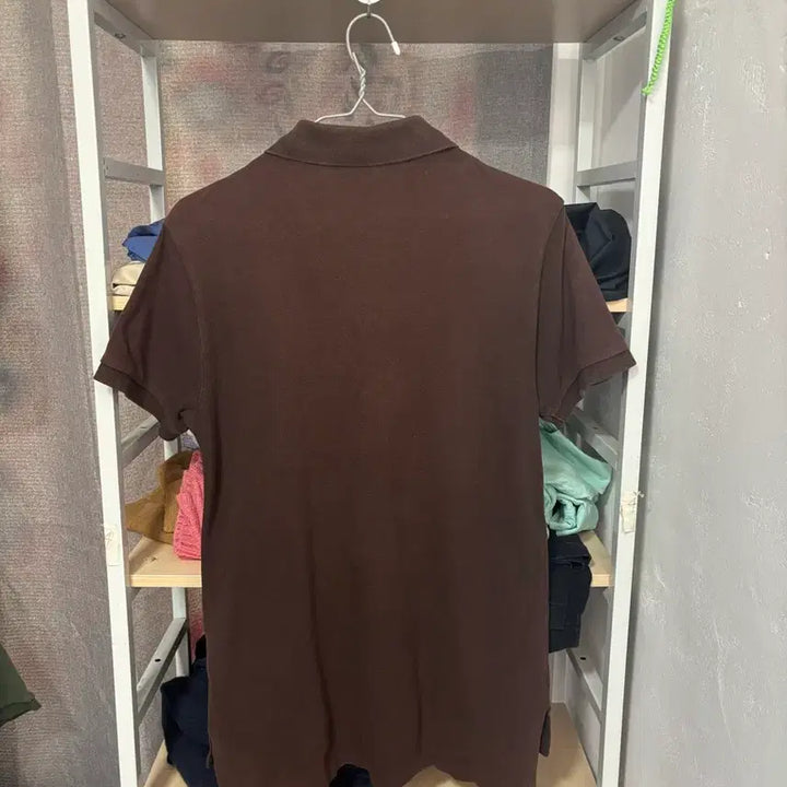 [BUNJANG] Polo Ralph Lauren Polo Shirt Brown M / 폴로 랄프로렌 카라티 브라운 M