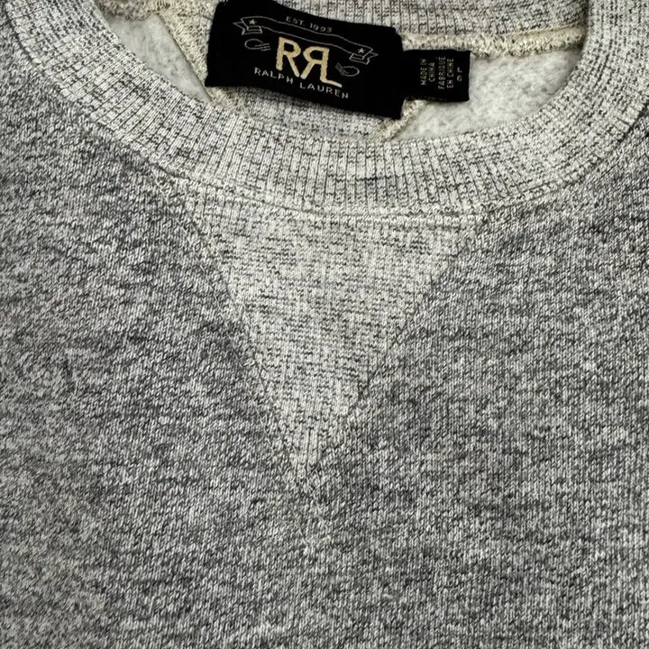 [BUNJANG] RRL Ralph Lauren Heather Gray Sweatshirt / RRL 랄프로렌 헤더 그레이 스웻셔츠