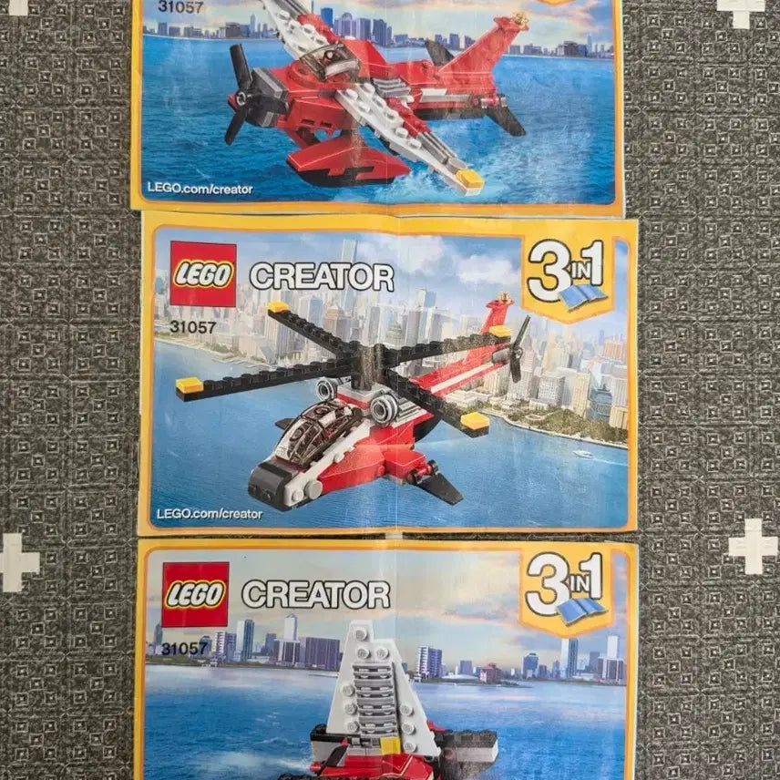 [BUNJANG] Lego Creator 31057 Air Blazer 3-in-1 / 레고 크리에이터 31057에어블레이져3in1