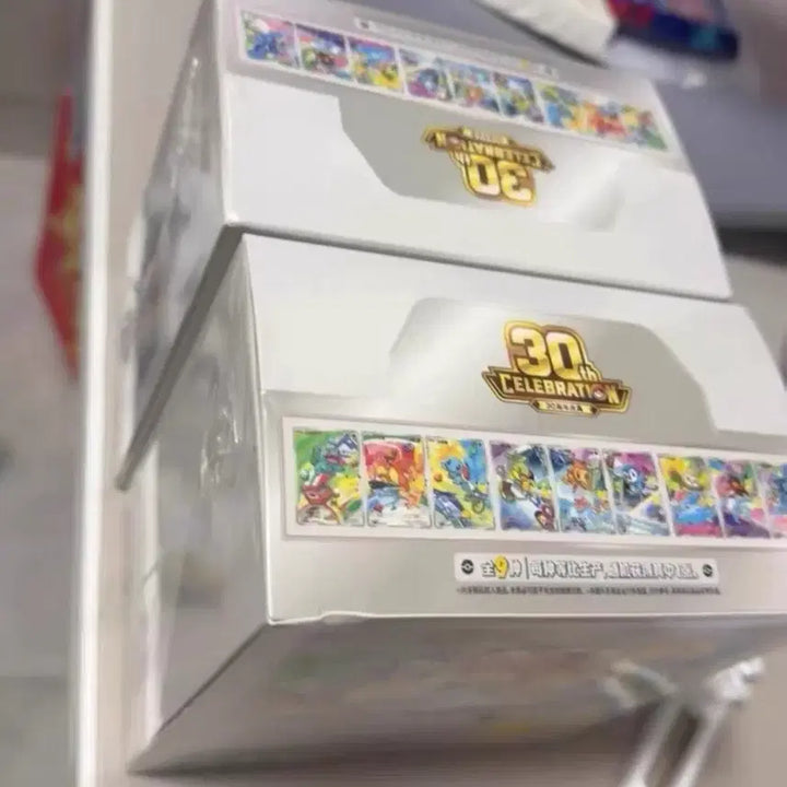[BUNJANG] Pokemon 30th Anniversary Middle Edition Card Box / [미개봉] 포켓몬카드 30주년 중판 8박스 일체형