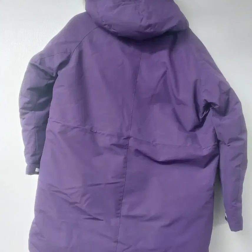 [BUNJANG] Black Yak Purple Hooded Duck Down Puffer Jacket / 블랙야크 퍼플 후드 퍼 오리털 패딩 점퍼
