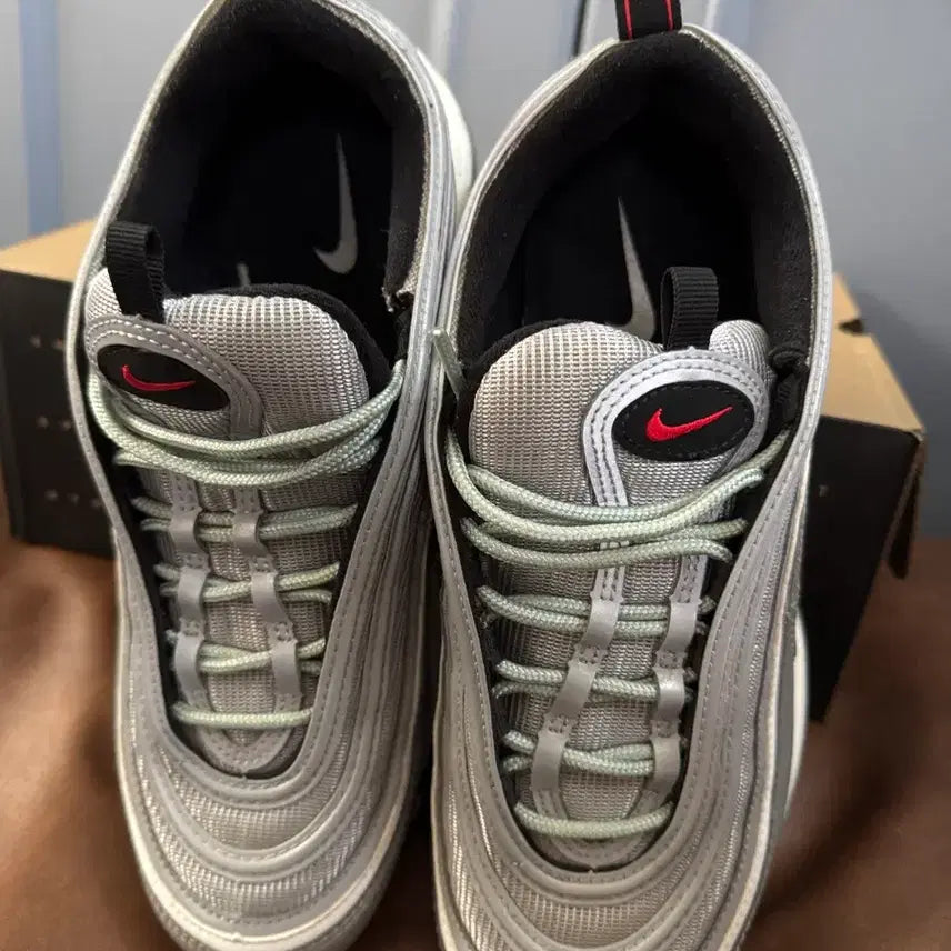 [BUNJANG] Nike Air Max 97 OG Silver Bullet 2022 Sneakers / (270) 나이키 에어맥스 97 OG 실버불렛 2022