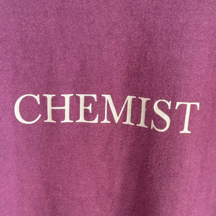 [BUNJANG] C2H4 Chemist Purple Long-Sleeve T-Shirt / C2H4 CHEMIST 퍼플 긴팔 티셔츠