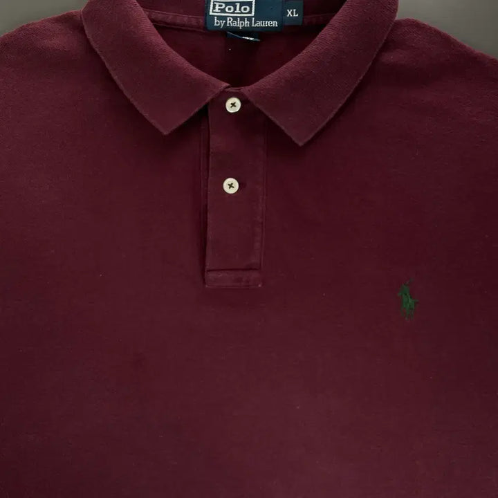 [BUNJANG] Polo Ralph Lauren Cotton Collar Short Sleeve T-shirt / [XL] 폴로 랄프로렌 코튼 카라 반팔 티셔츠