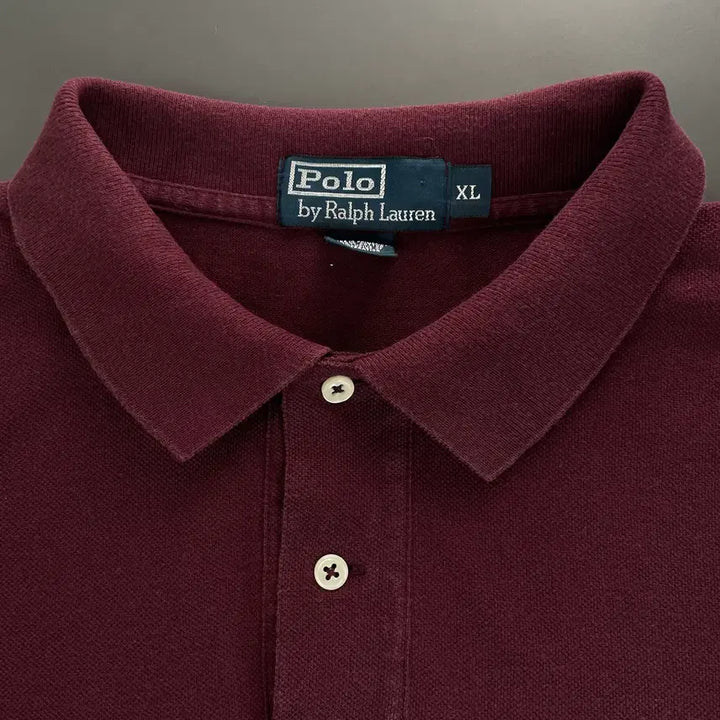 [BUNJANG] Polo Ralph Lauren Cotton Collar Short Sleeve T-shirt / [XL] 폴로 랄프로렌 코튼 카라 반팔 티셔츠