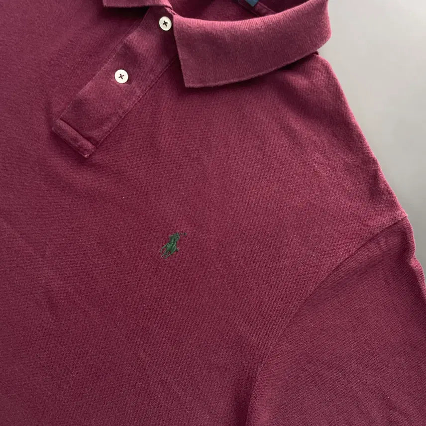 [BUNJANG] Polo Ralph Lauren Cotton Collar Short Sleeve T-shirt / [XL] 폴로 랄프로렌 코튼 카라 반팔 티셔츠