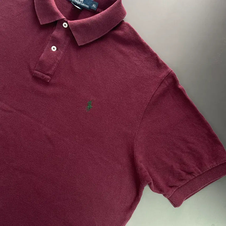 [BUNJANG] Polo Ralph Lauren Cotton Collar Short Sleeve T-shirt / [XL] 폴로 랄프로렌 코튼 카라 반팔 티셔츠