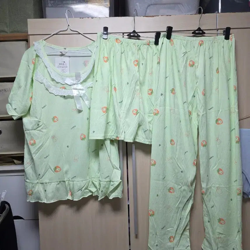 [BUNJANG] Sleepwear Set / 3피스잠옷세트