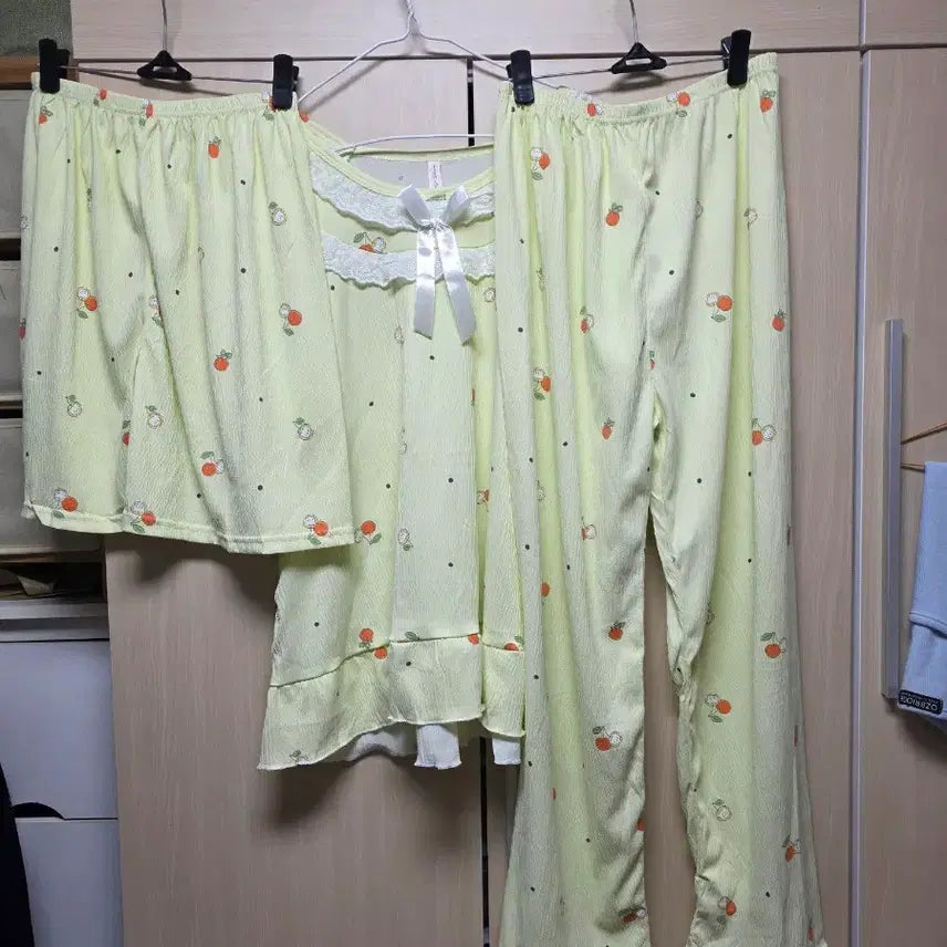 [BUNJANG] Sleepwear Set / 3피스잠옷세트