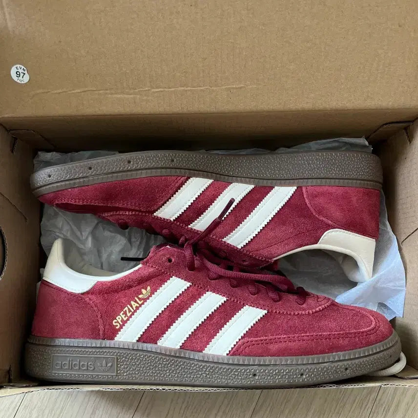 [BUNJANG] Adidas Handball Spezial Deep Red JR2122 Sneakers / 아디다스 핸드볼 스페지알 딥레드 JR2122