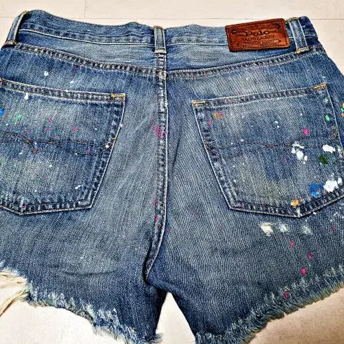 [BUNJANG] Polo Ralph Lauren Crosby Denim Shorts / 폴로랄프로렌 크로스비 데님쇼츠 핫팬츠 28 폴1322