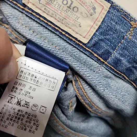 [BUNJANG] Polo Ralph Lauren Crosby Denim Shorts / 폴로랄프로렌 크로스비 데님쇼츠 핫팬츠 28 폴1322