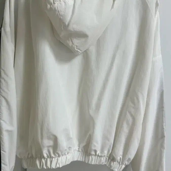 [SOLD OUT] 아디다스 바람막이 후드 집업 화이트 M