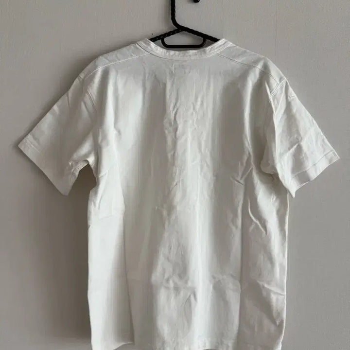 [SOLD OUT] 브론슨 10.6 oz 헨리넥 반팔 (화이트,L)
