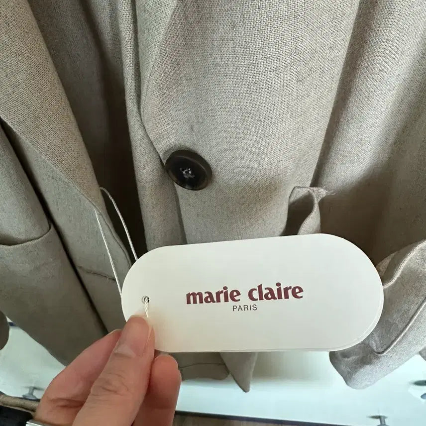 [BUNJANG] Marie Claire Cha Jung Won Linen Set / 차정원 마리끌레르 린넨 셋업