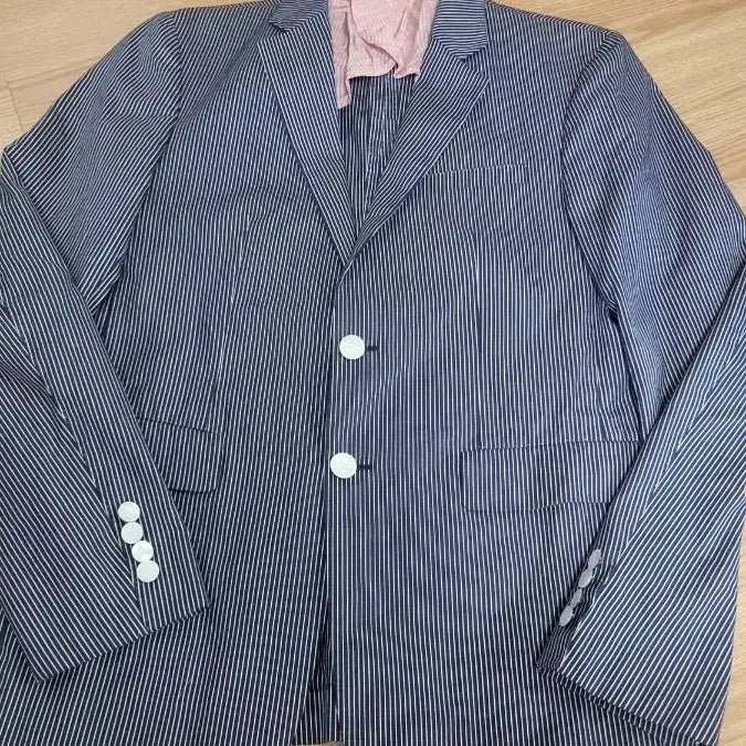 [BUNJANG] Time Stripe Jacket / 타임 스트라이프 자켓 100