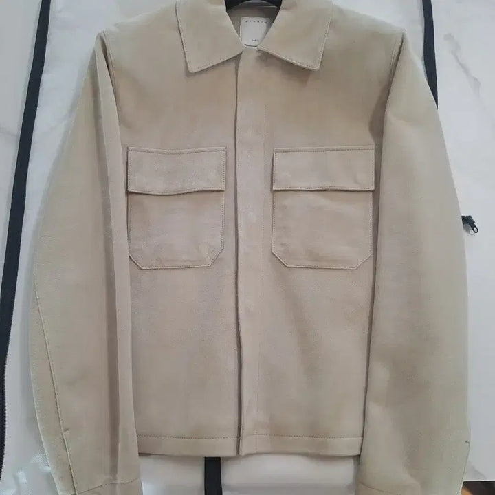 [BUNJANG] Sandro Homme Suede Leather Jacket / 산드로옴므 양가죽 스웨이드 자켓(새상품)