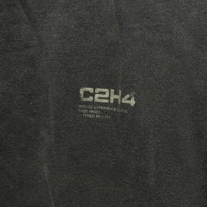 [BUNJANG] C2H4 Gray Damage Washed Long Sleeve T-shirt / C2H4 데미지 워싱 긴팔 티셔츠 그레이
