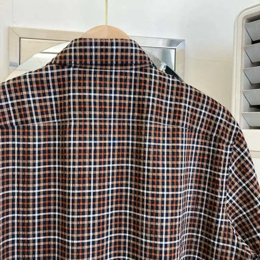 [SOLD OUT] 닥스 반팔 체크 셔츠 2XL(110) DAKS Summer Shirt